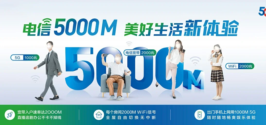 中国电信 阜南县电信宽带 宽带套餐